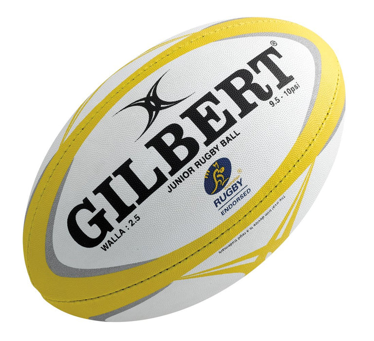 Gilbert Zenon Pathways Size 2.5 Jnr Union Training Ball - Yellow