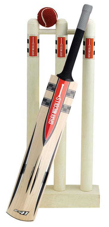 Gray Nicolls Mini Cricket Bat, Stumps And Ball Set