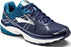 Brooks Vapor 4 D Width Mens Running Shoe - Black/Blue