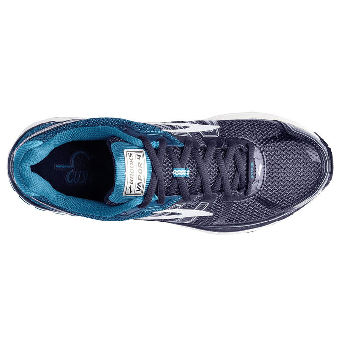 Brooks Vapor 4 D Width Mens Running Shoe - Black/Blue