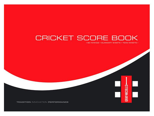 Gray Nicolls 60 Innings Cricket Scorebook