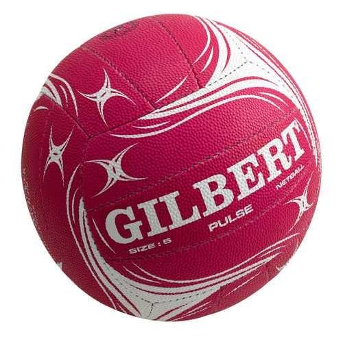 Gilbert Pulse Size 4 Netball - Pink