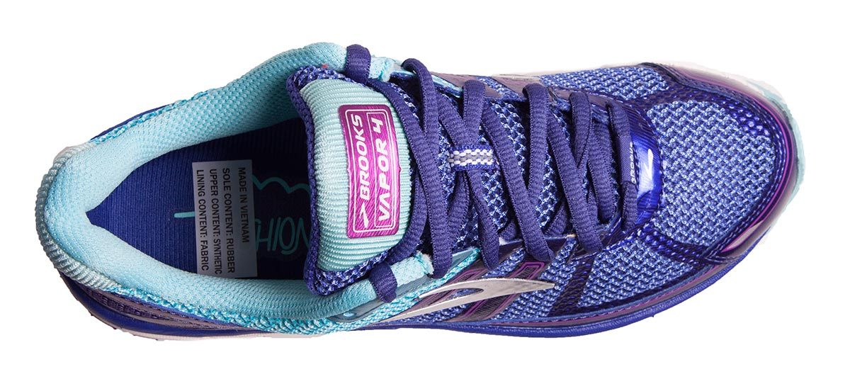 Brooks Vapor 4 B Width Womens Running Shoe - Blue/Violet