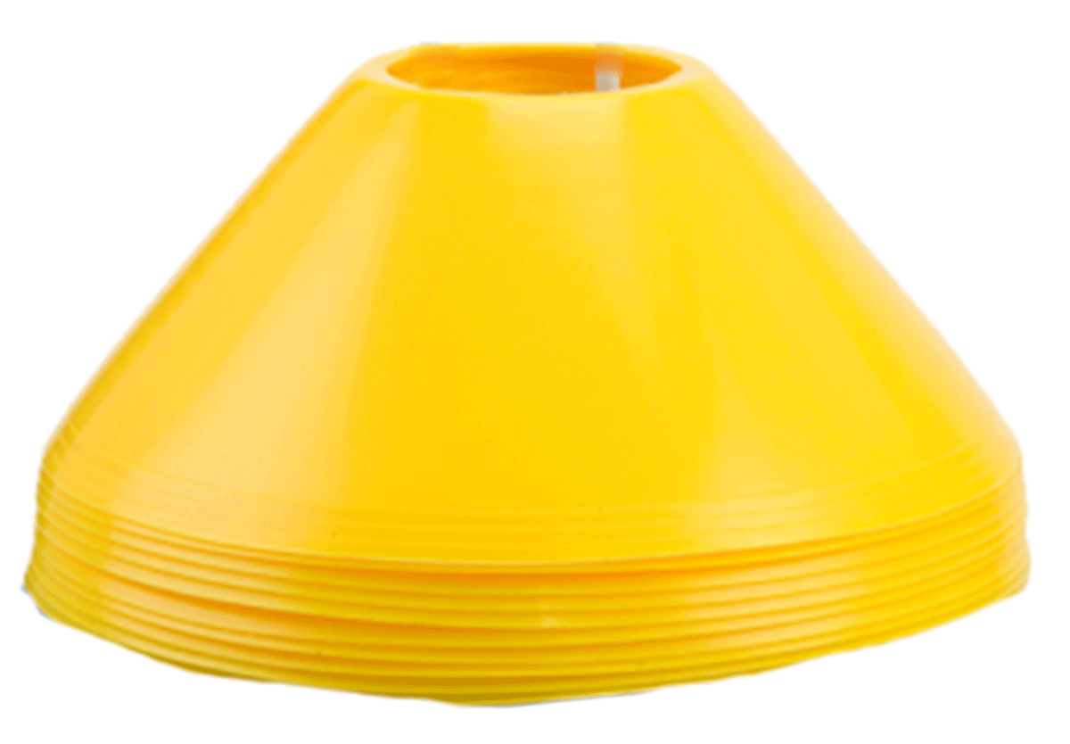 Steeden 6cm Cricket Safety Markers - Yellow