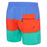 Speedo Mens Panel Solid Leisure Short - Blue/Orange