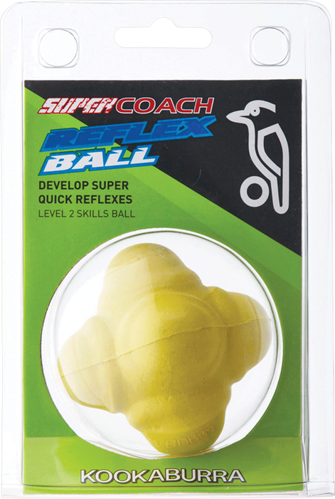 Kookaburra Reflex Cricket Ball -Yellow