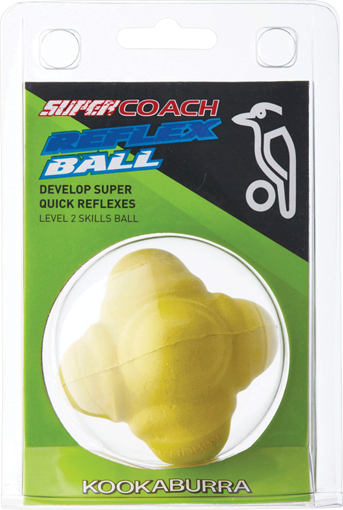 Kookaburra Reflex Cricket Ball -Yellow