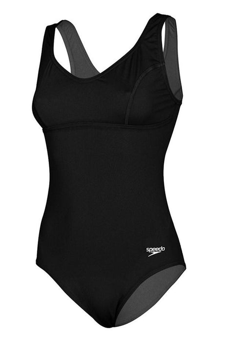 Speedo Womens Endurance Contour Clipback One Piece Swimsuit