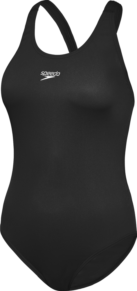 Speedo Womens Endurance Leaderback One Piece Swimsuit - Black