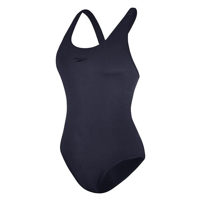 Speedo Womens Endurance Leaderback One Piece Swimsuit - Navy