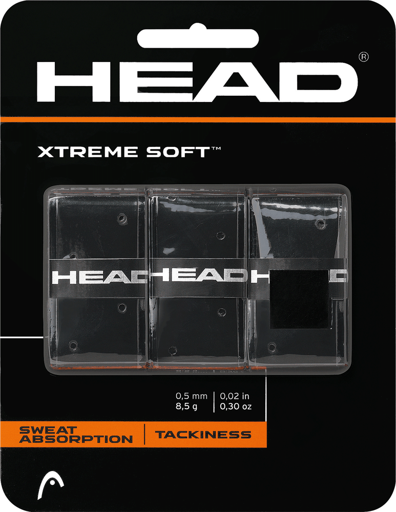 Head Extreme Soft Overgrip Grip - Black