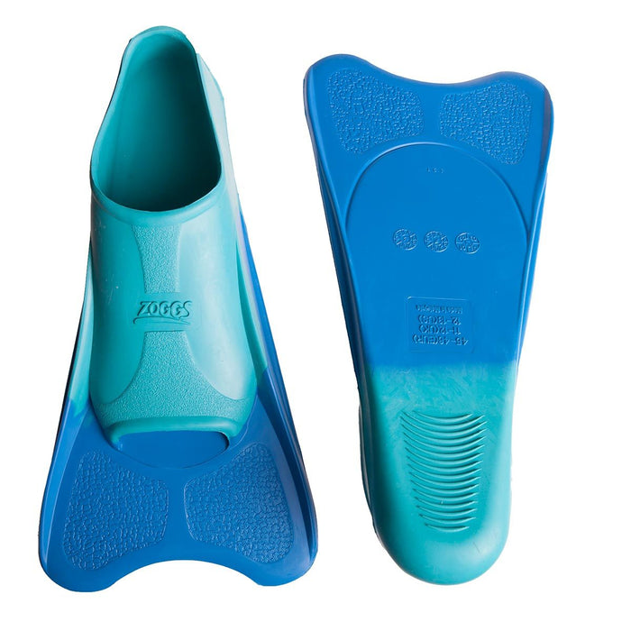 Zoggs Ultra US Size 12-13 Training Fin - Aqua Dot