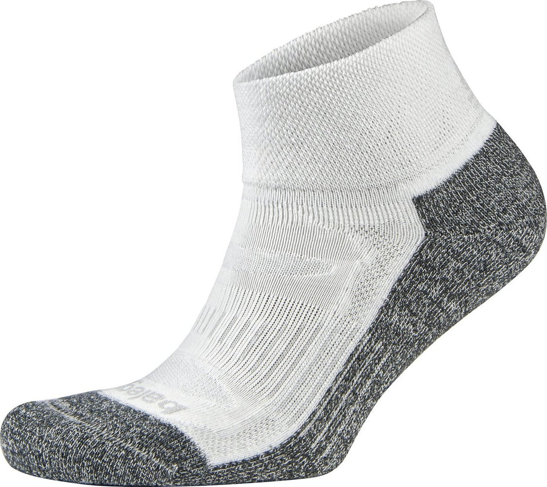 Balega Extra Large Blister Resist Quarter Socks - White