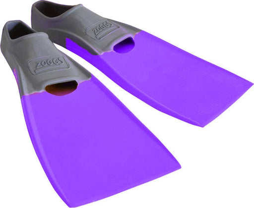 Zoggs Long Blade US Size 12-2 Rubber Training Fin - Purple