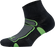 Balega Large Ultra Light Quarter Socks - Black/Lime