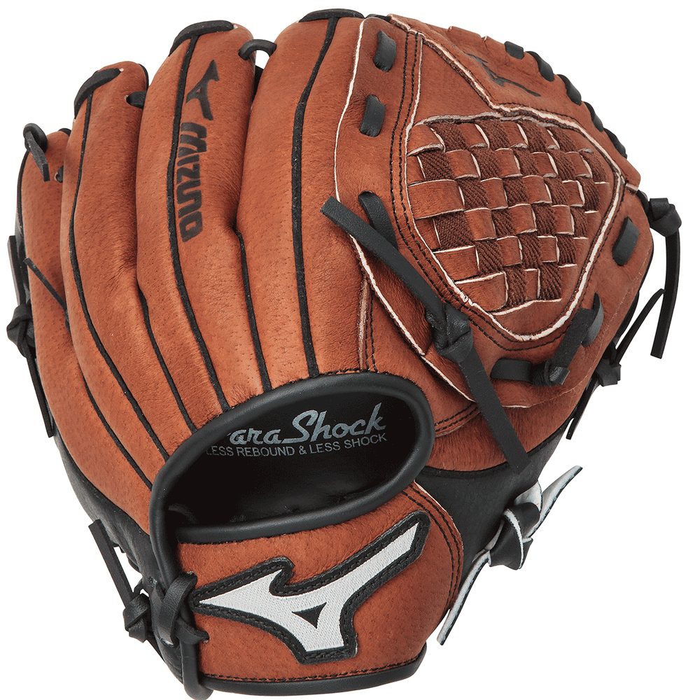 Mizuno Prospect GPP1000Y2 10" Left Hand Throw Baseball Glove - Peanut/Black