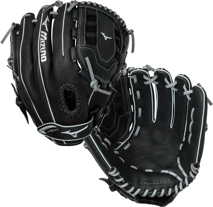 Mizuno Premier GPM1204 12" Left Hand Throw Softball Glove - Black/White