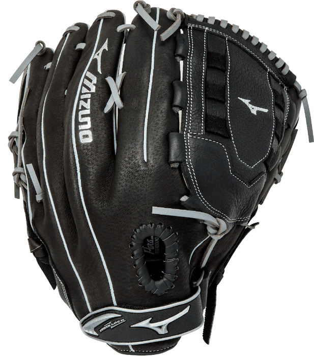 Mizuno Premier GPM1304 13" Left Hand Throw Softball Glove - Black/White