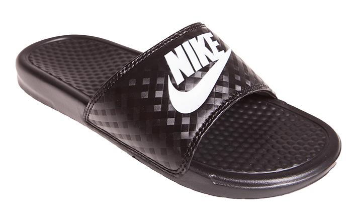 Nike Benassi Just Do It Womens Slide - Black/White