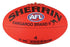 Sherrin Synthetic Size 4 AFL Ball - Red