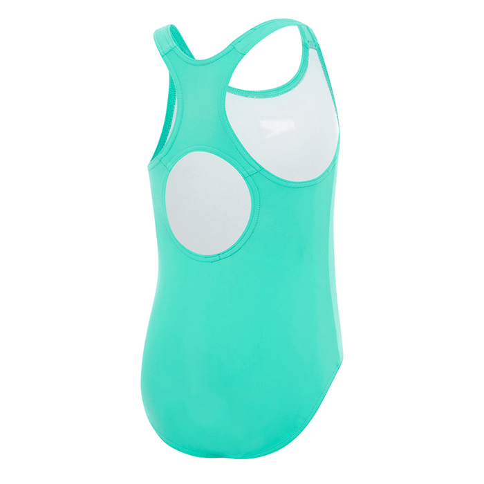 Speedo Junior Girls Essential Medalist One Piece Swimsuit - Light Jade