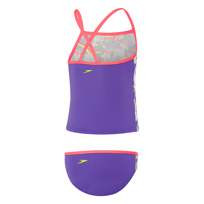 Speedo Junior Girls Unicorns Tankini Set