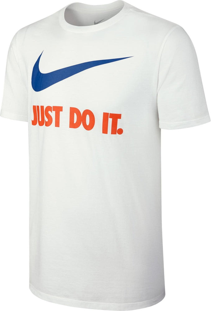 Nike Mens Just Do It Swoosh Tee - White