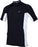 Speedo Mens Slim Fit Sun Top - Black/White