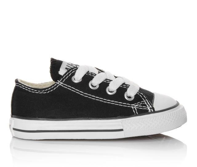 Converse Chuck Taylor All Star Ox Infant Casual Shoe - Black