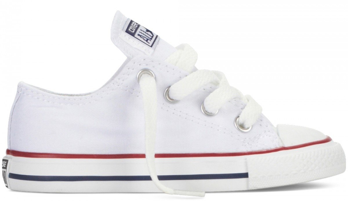 Converse Chuck Taylor All Star Ox Infant Casual Shoe - White