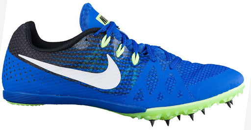 Nike Zoom Rival M 8 Spike Mens Athletics Shoe - Hyper Cobolt/Green