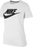 Nike Womens Sportswear Essential Tee - White/Black