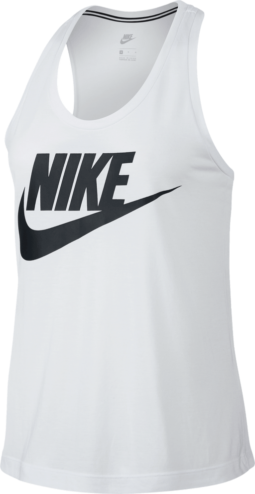 Nike Womens Sportswear Essential Tank - White/Black