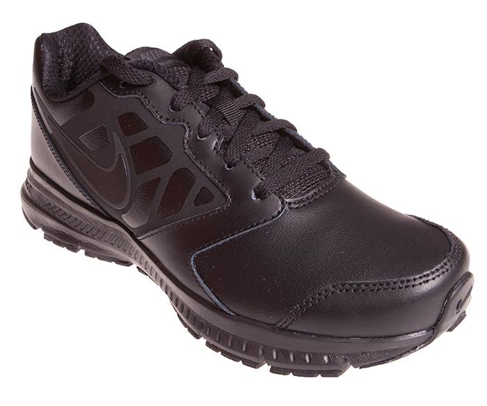 Nike Downshifter 6 LTR Grade School Boys Running Shoe - Black/Anthracite