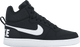 Nike Court Borough Mid Mens Basketball Shoe - Black/White