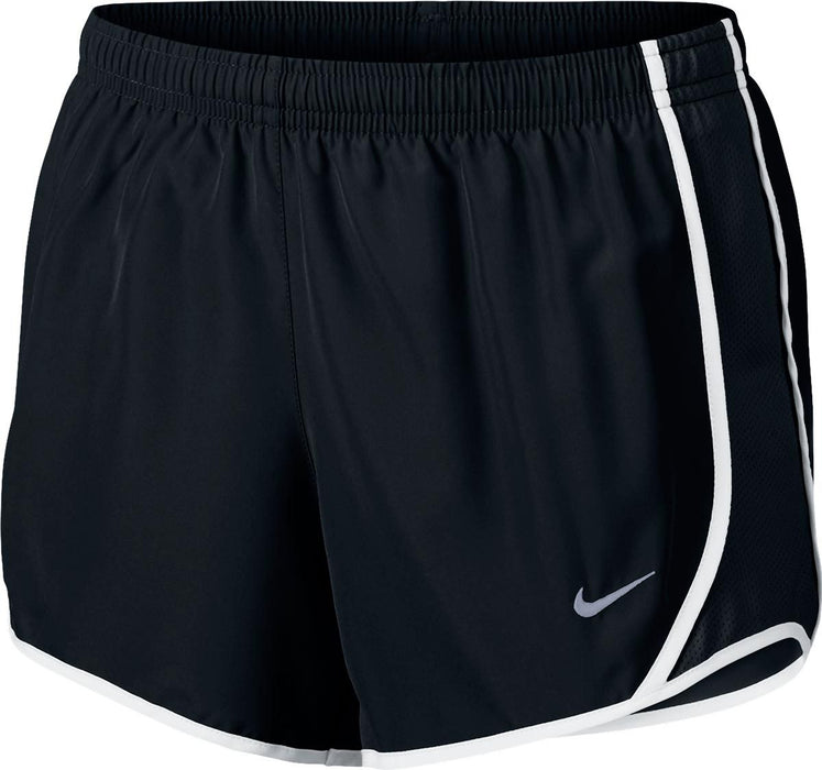 Nike Girls Dry Tempo Running Short - Black/White