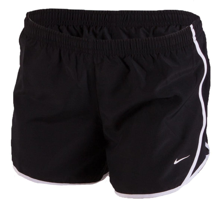 Nike Girls Dry Tempo Running Short - Black/White