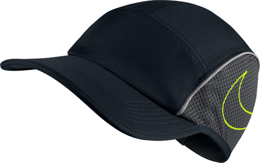 Nike Aerobill Running Cap - Black/Anthracite/Volt