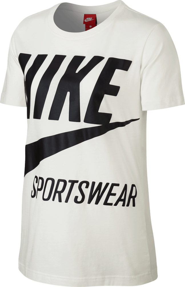 Nike Womens Sportswear BRS Tee - Sail/Black