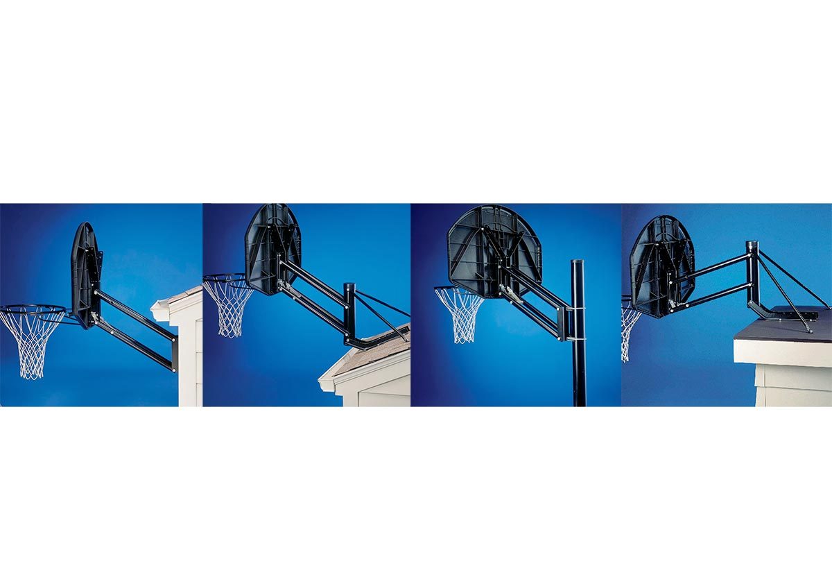 Spalding Basketball Ratchet Roof Mount 6 Heights Lift System