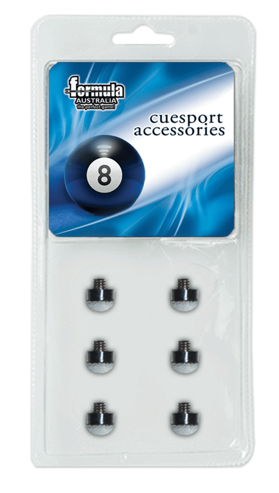 Formula Billiard Screw In Blue Tips