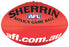 Sherrin Leather Replica Size 5 AFL Ball-Red