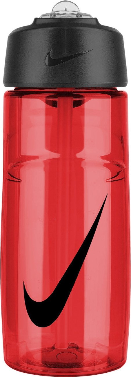 Nike T1 Flow Drink Bottle 16 Oz - Red/Black