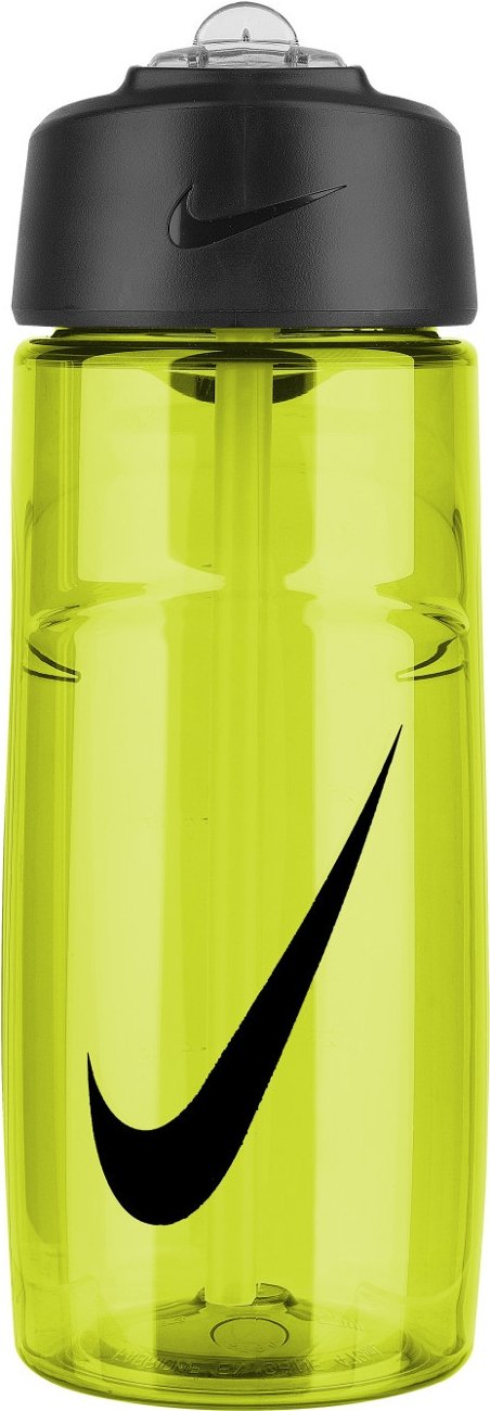 Nike T1 Flow Drink Bottle 16 Oz - Volt/Black