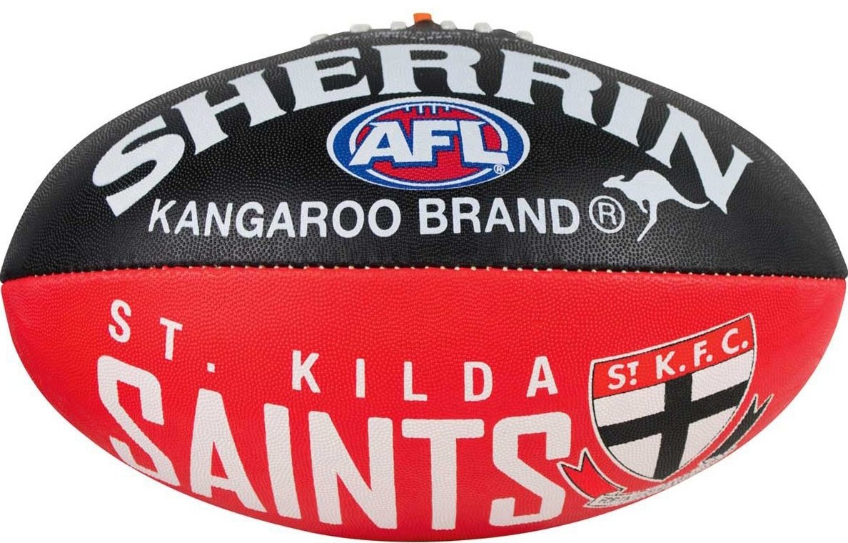 Sherrin Synthetic Brand Size 5 St Kilda AFL Ball