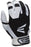 Easton HS3 Jnr Med Pair Softball Batting Gloves - White/Black