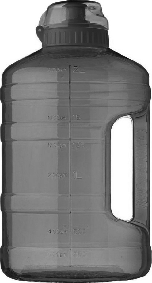 Russell Athletic 2LPD Drink Bottle - Black