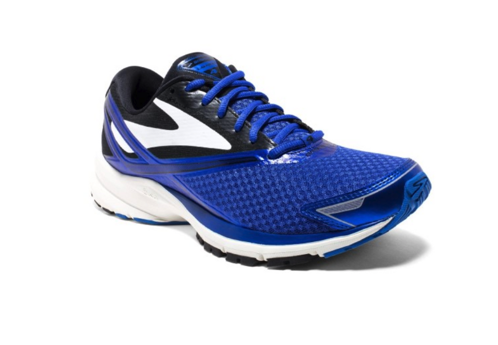 Brooks Launch 4 D Mens Running Shoe - Blue