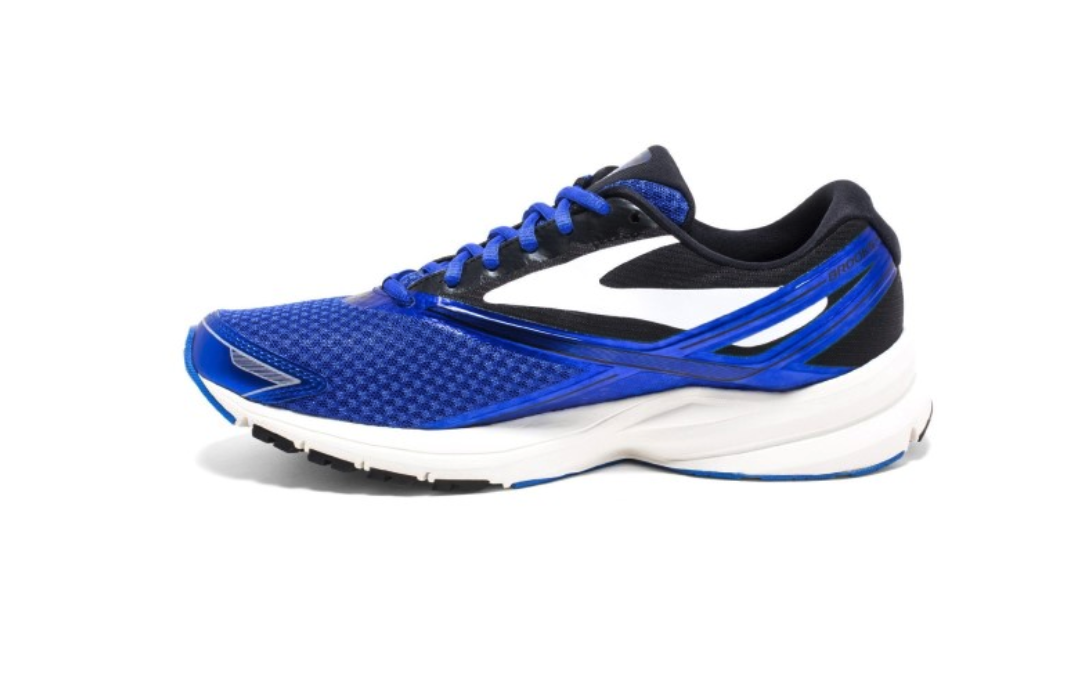 Brooks Launch 4 D Mens Running Shoe - Blue