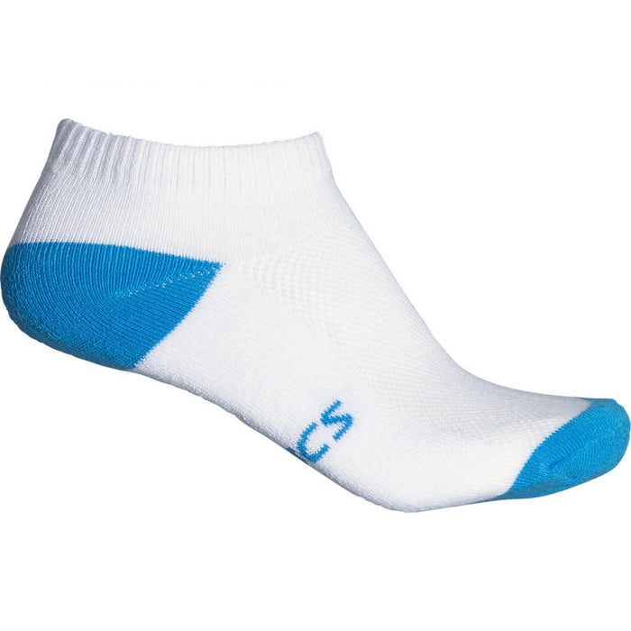 Asics Junior Pace Sock - White/Royal